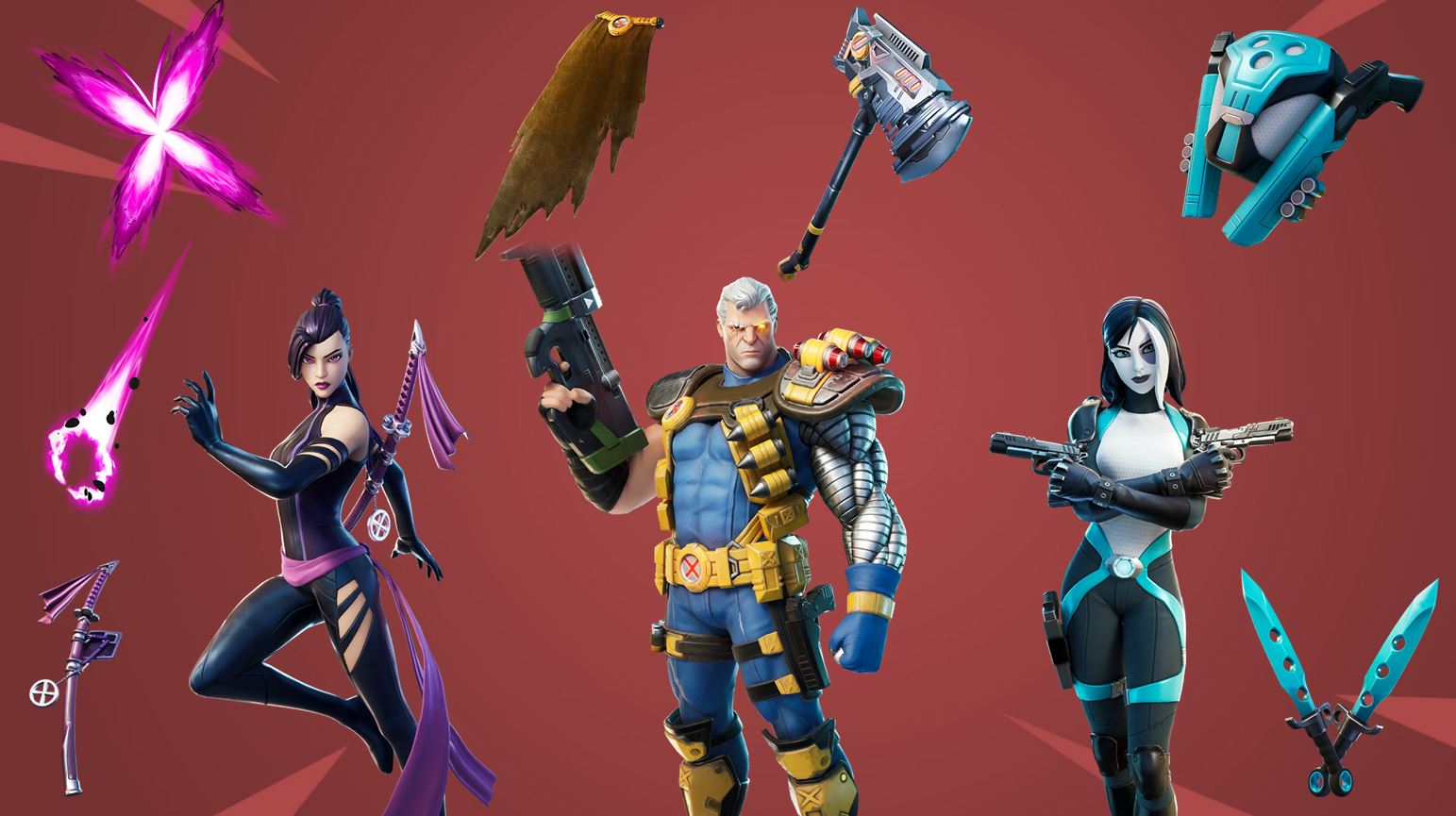 Psylocke Fortnite wallpapers