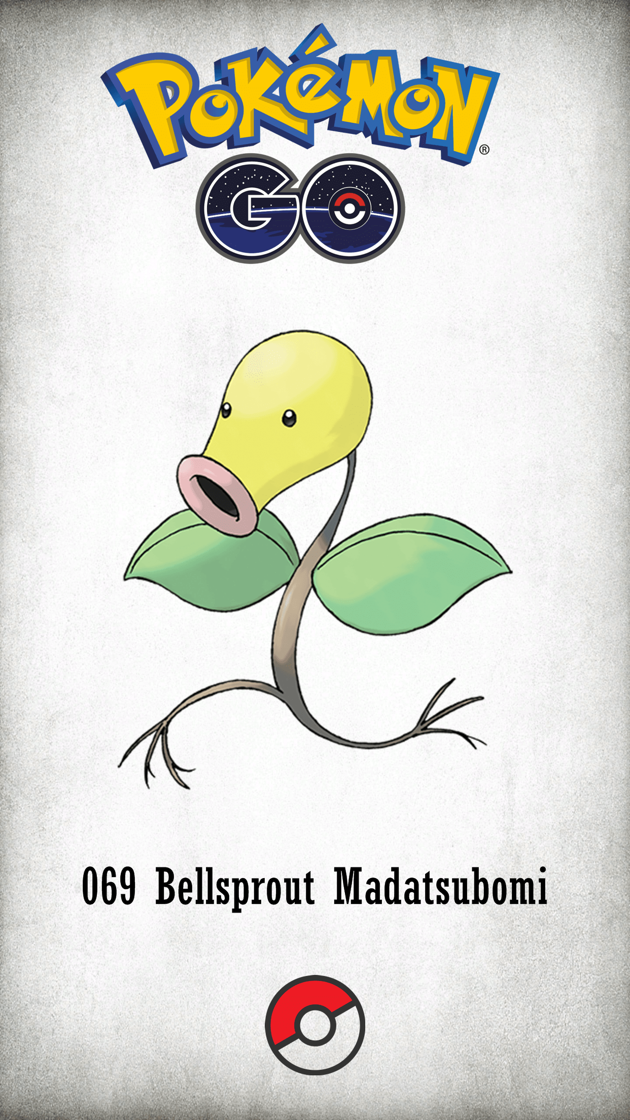 069 Character Bellsprout Madatsubomi