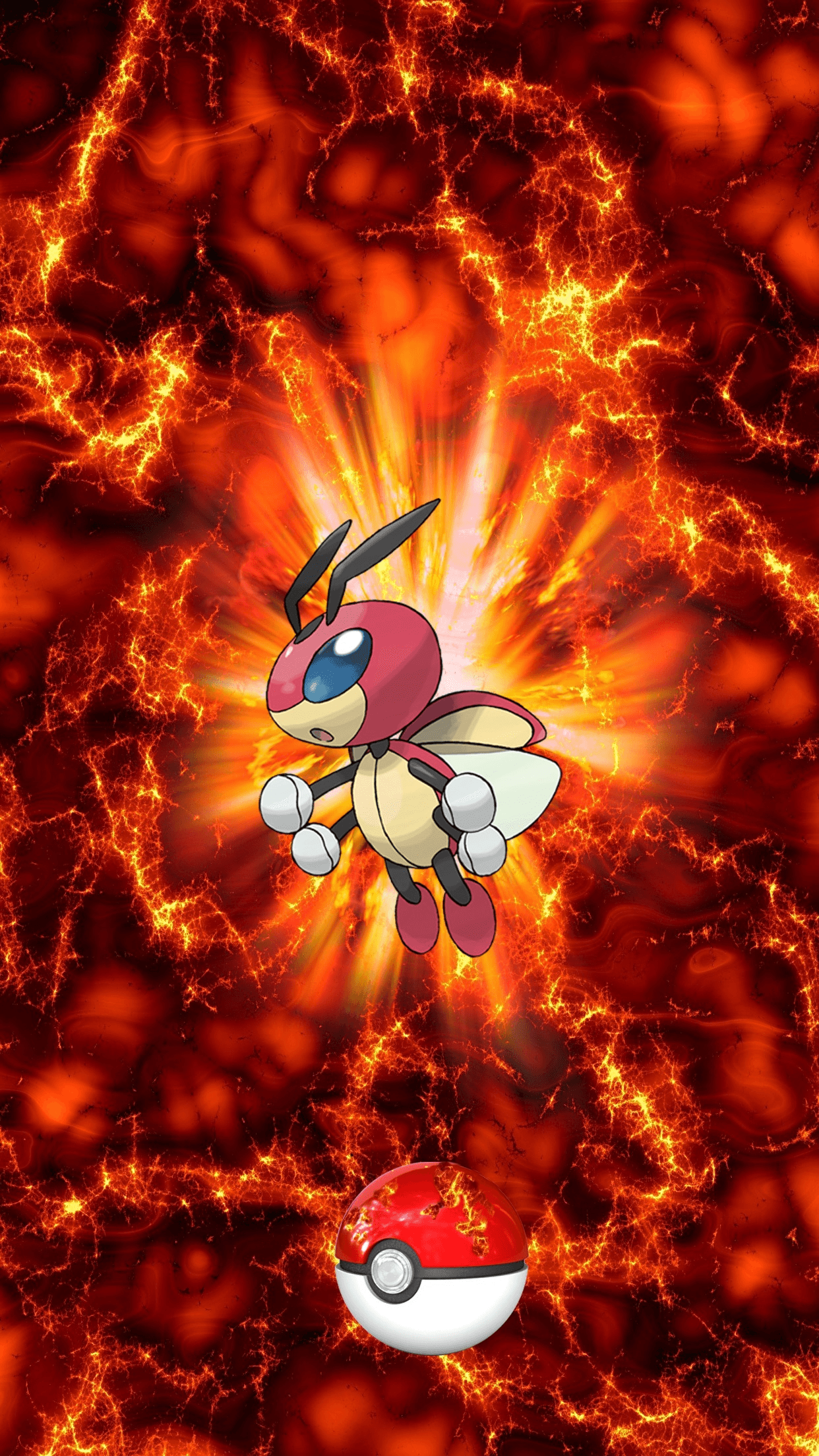 166 Fire Pokeball Ledian Unknown Ledyba