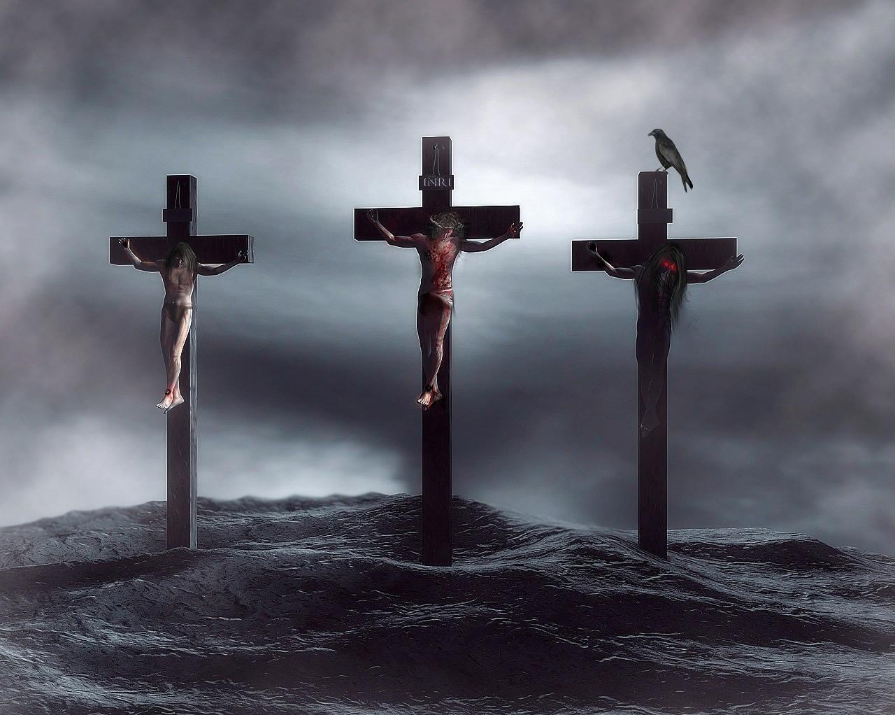 three crosses Wallpapers and Backgrounds Image