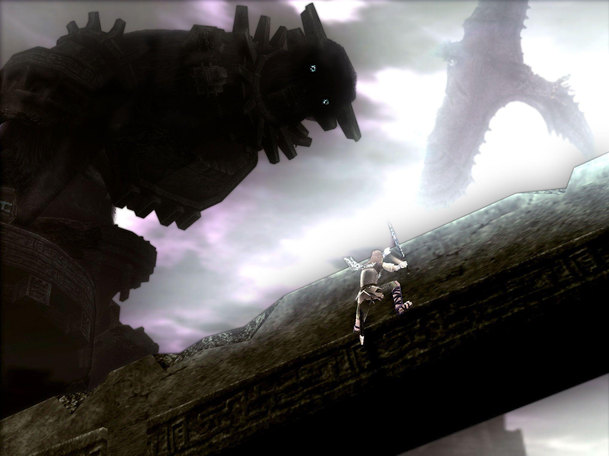 Shadow of the Colossus image Dont fall off HD wallpapers and