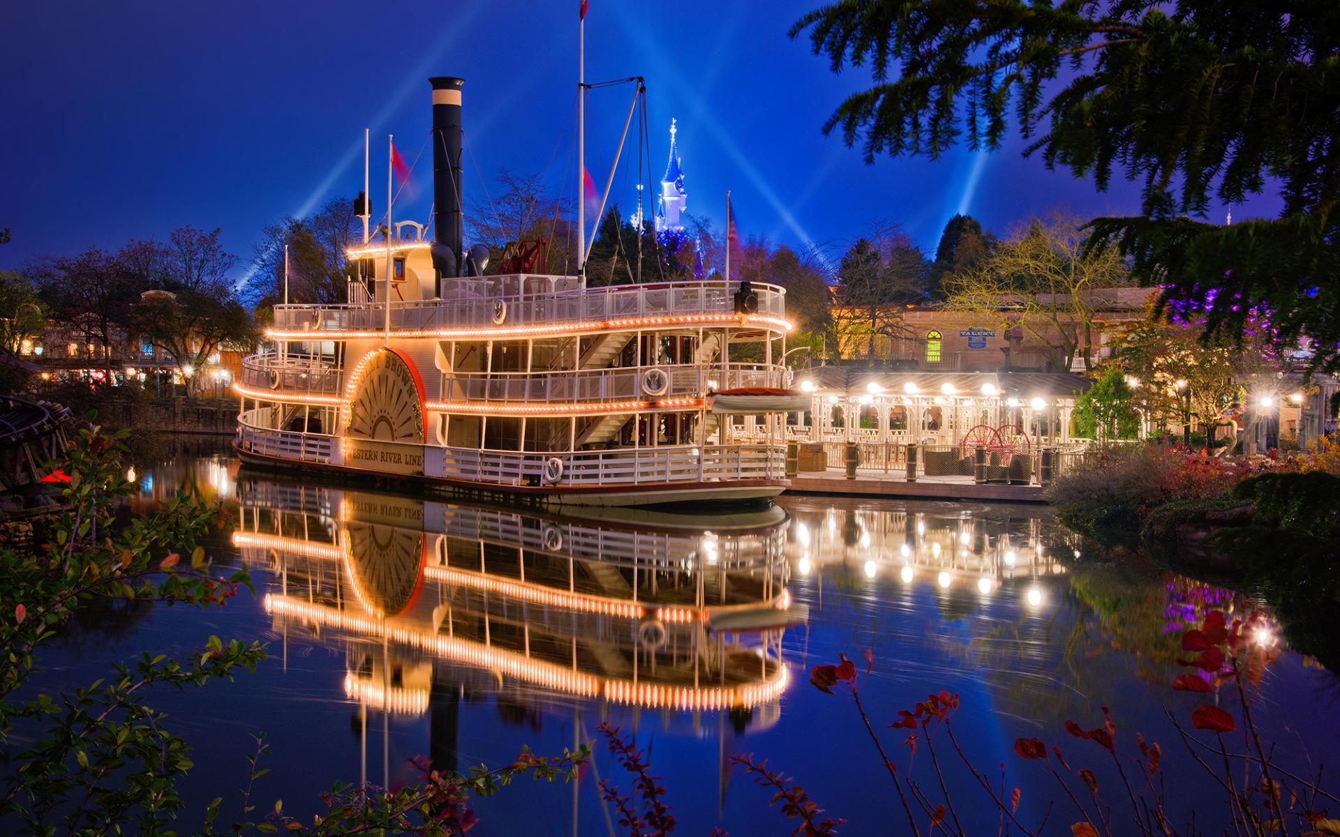 Molly Brown Riverboat, Disneyland Park widescreen wallpapers