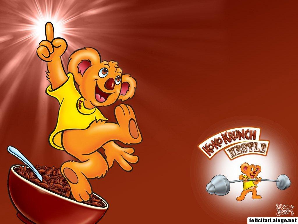 free wallpapers Chocolate Factory Nestle Kokokrunch 1024 x 768