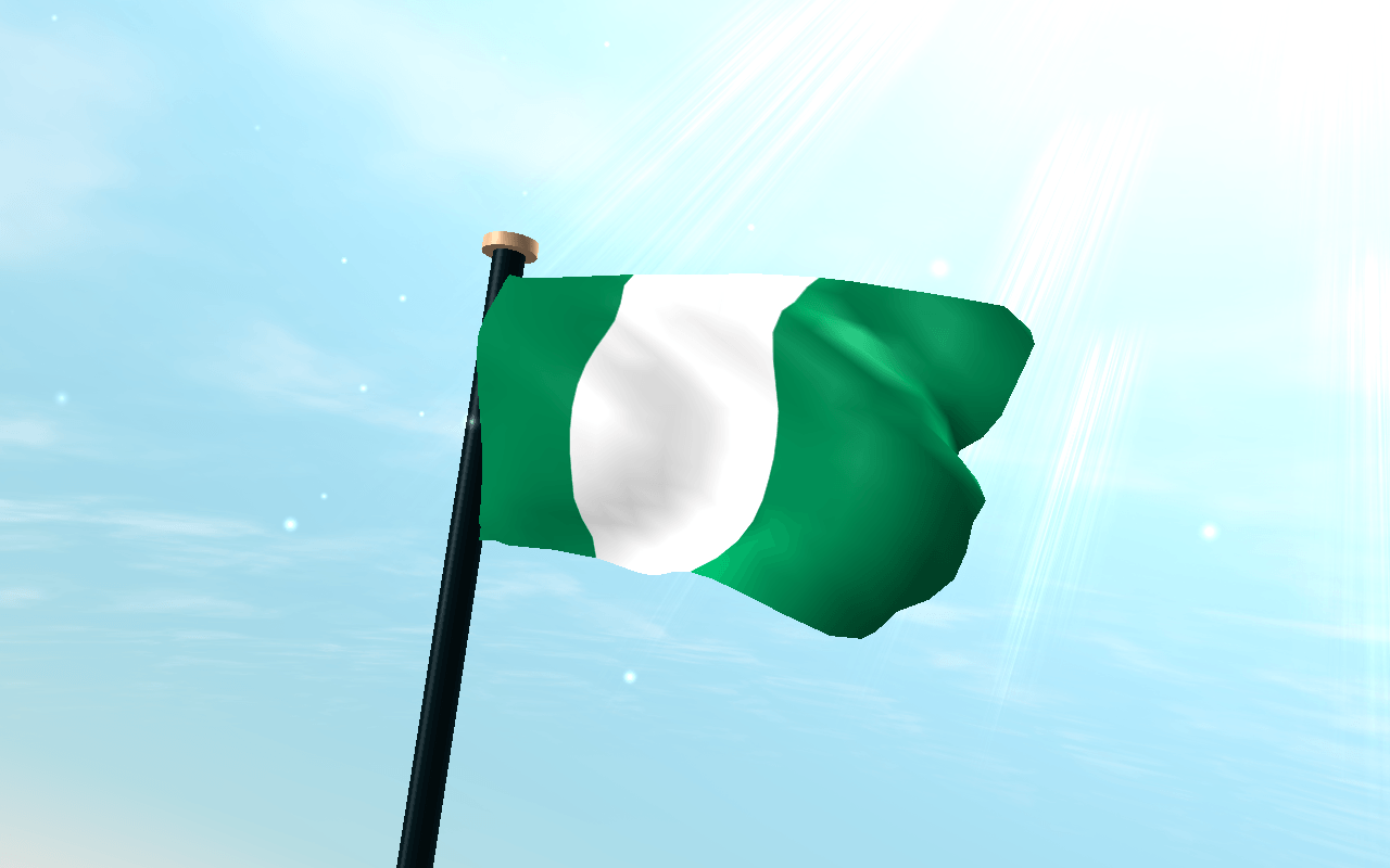 Nigeria Flag 3D Free Wallpapers