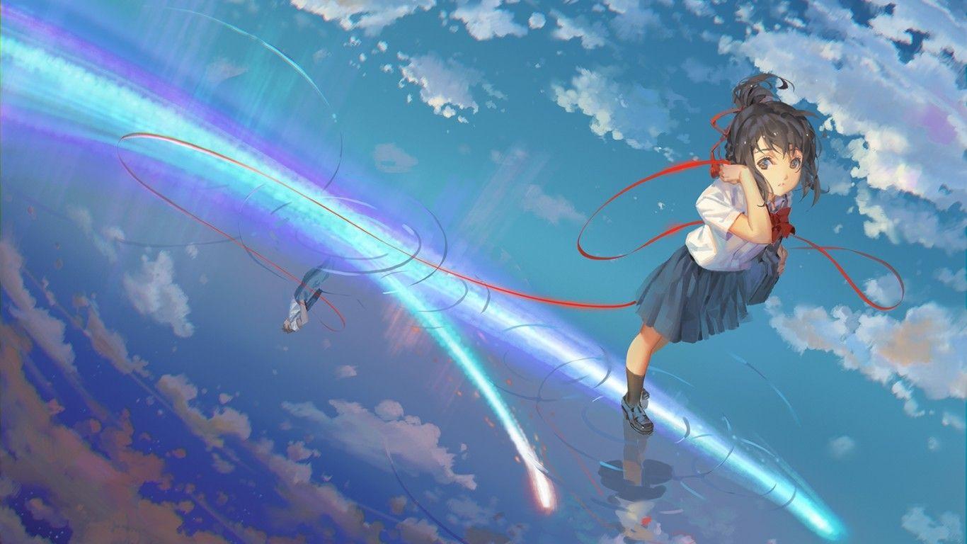 Download Your Name, Mitsuha Miyamizu, Taki Tachibana