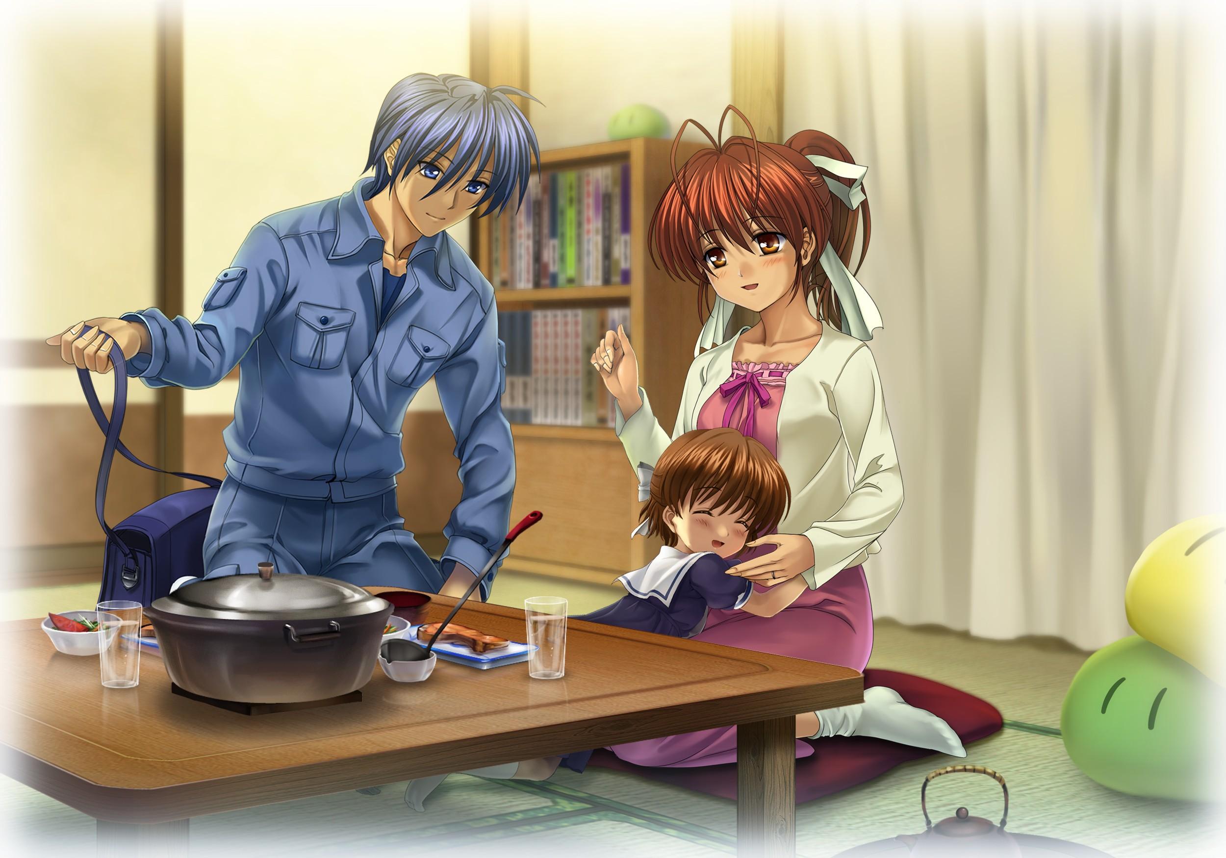 Clannad After Story Okazaki Ushio anime Okazaki Tomoya Okazaki