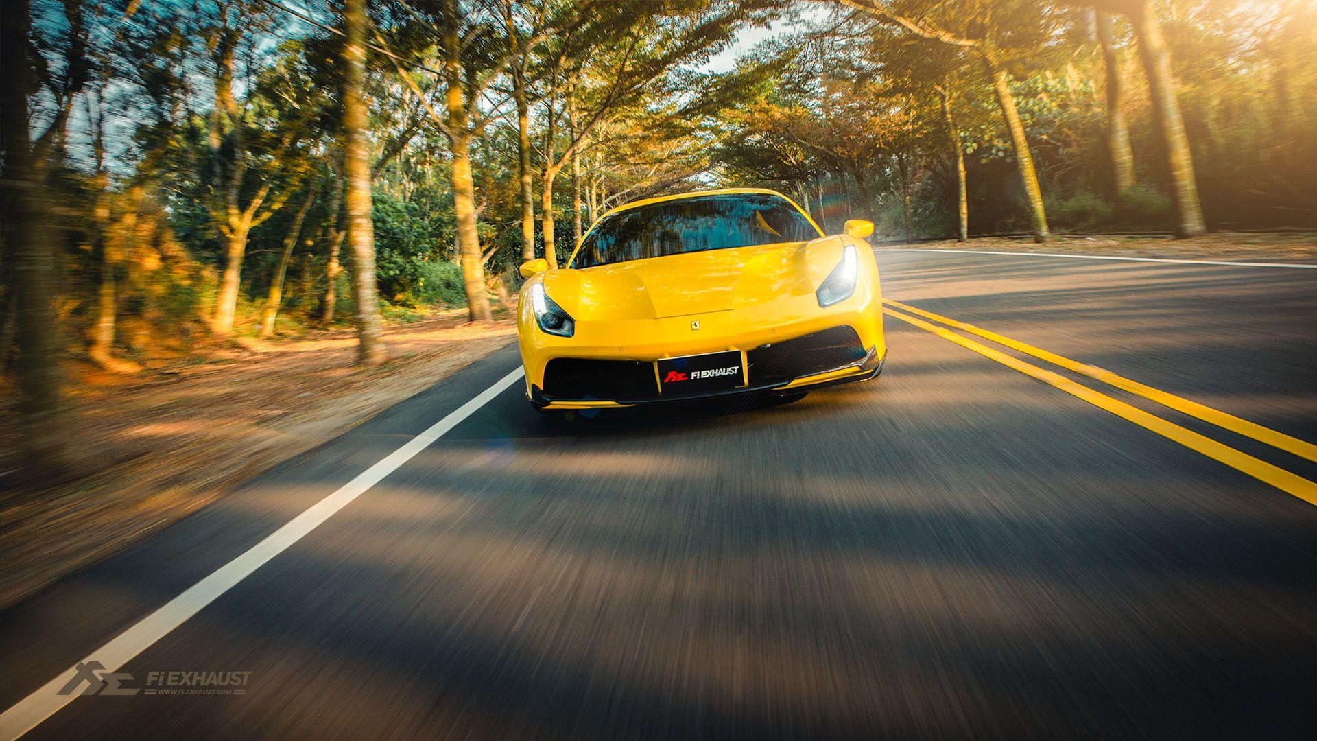 Ferrari 488 GTB Valvetronic Exhaust System