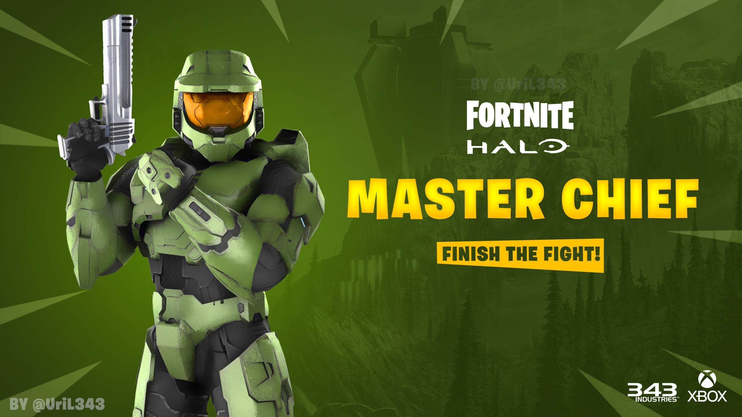 Master Chief Fortnite wallpapers