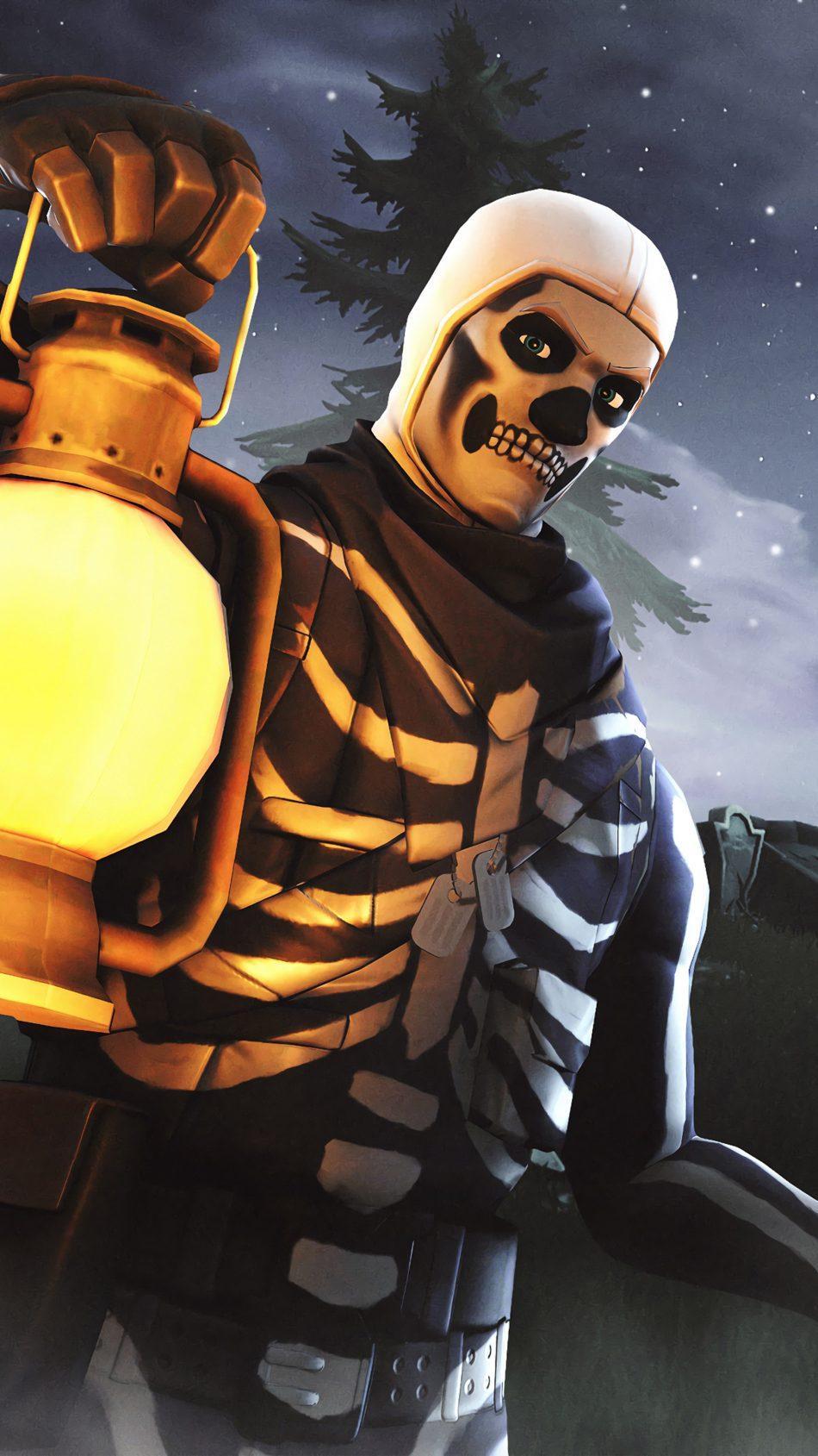 Skull Trooper Fortnite Season 6 4k Ultra Hd Mobile