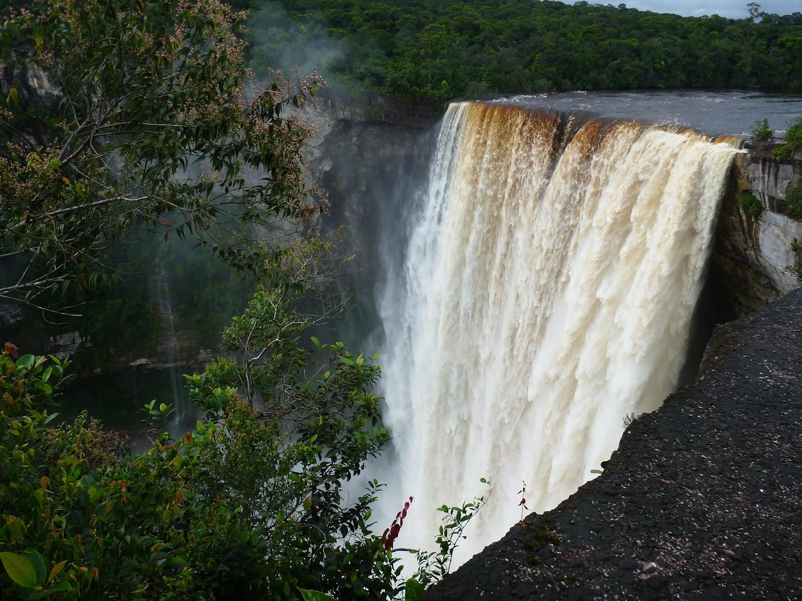 Kaieteur Falls, Wow.