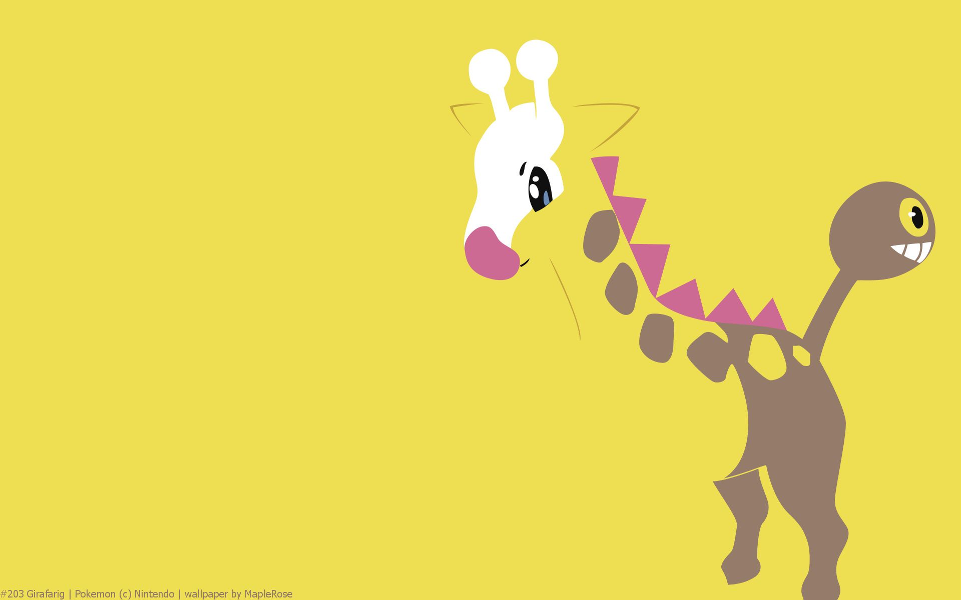 Girafarig Pokemon HD Wallpapers