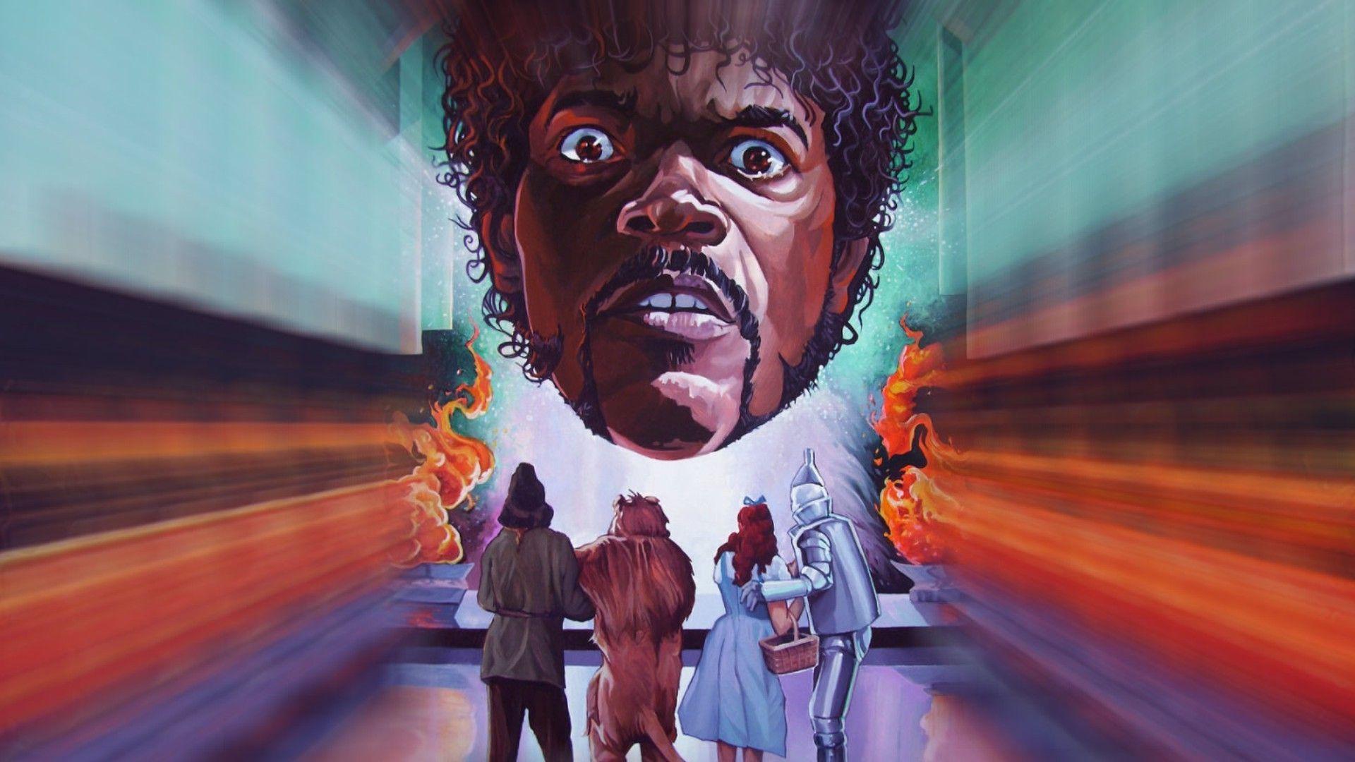 Wallpapers : , artwork, crossover, movies, Pulp Fiction