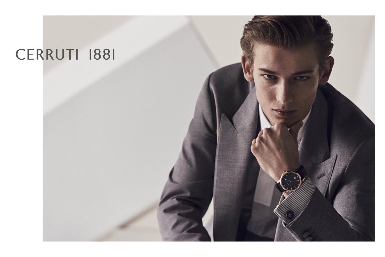 CHRISTOPHER EINLA for CERRUTI Campaign 2018 by MATTHEW BROOKES