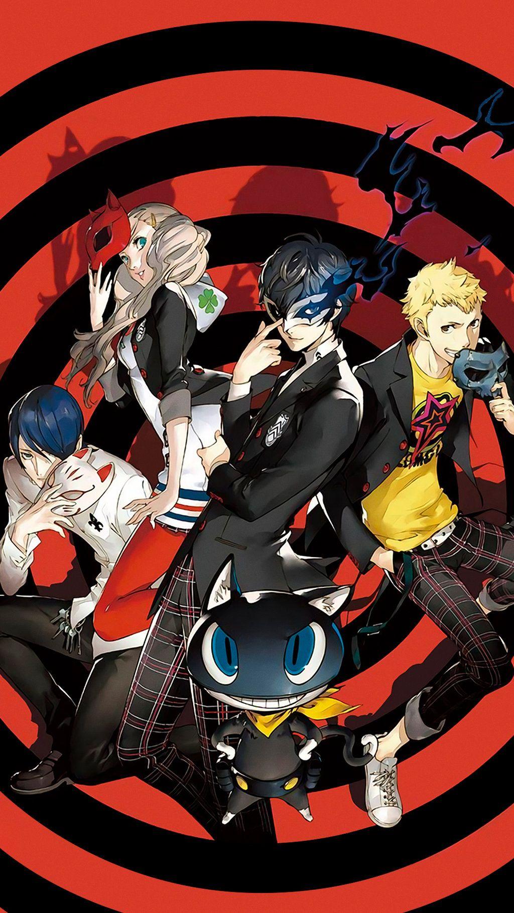 Persona 5 wallpapers for smartphone by De