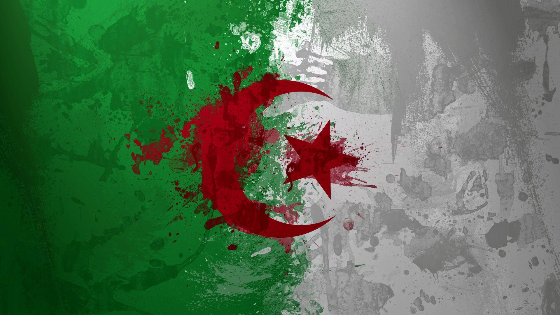 freedom flags algeria