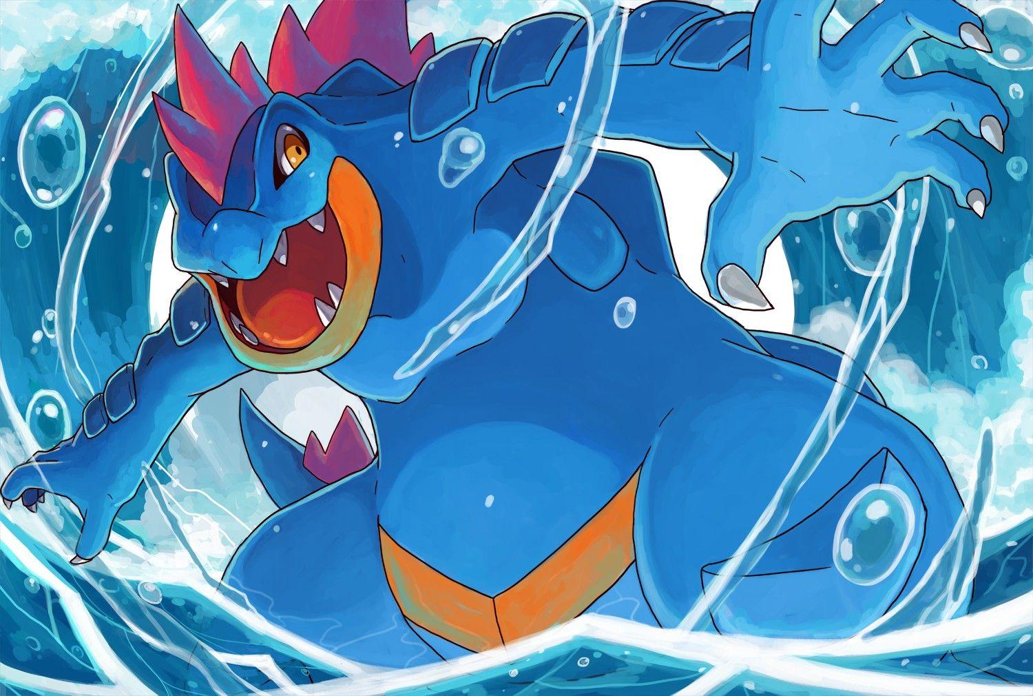 Pokemon feraligatr wallpapers