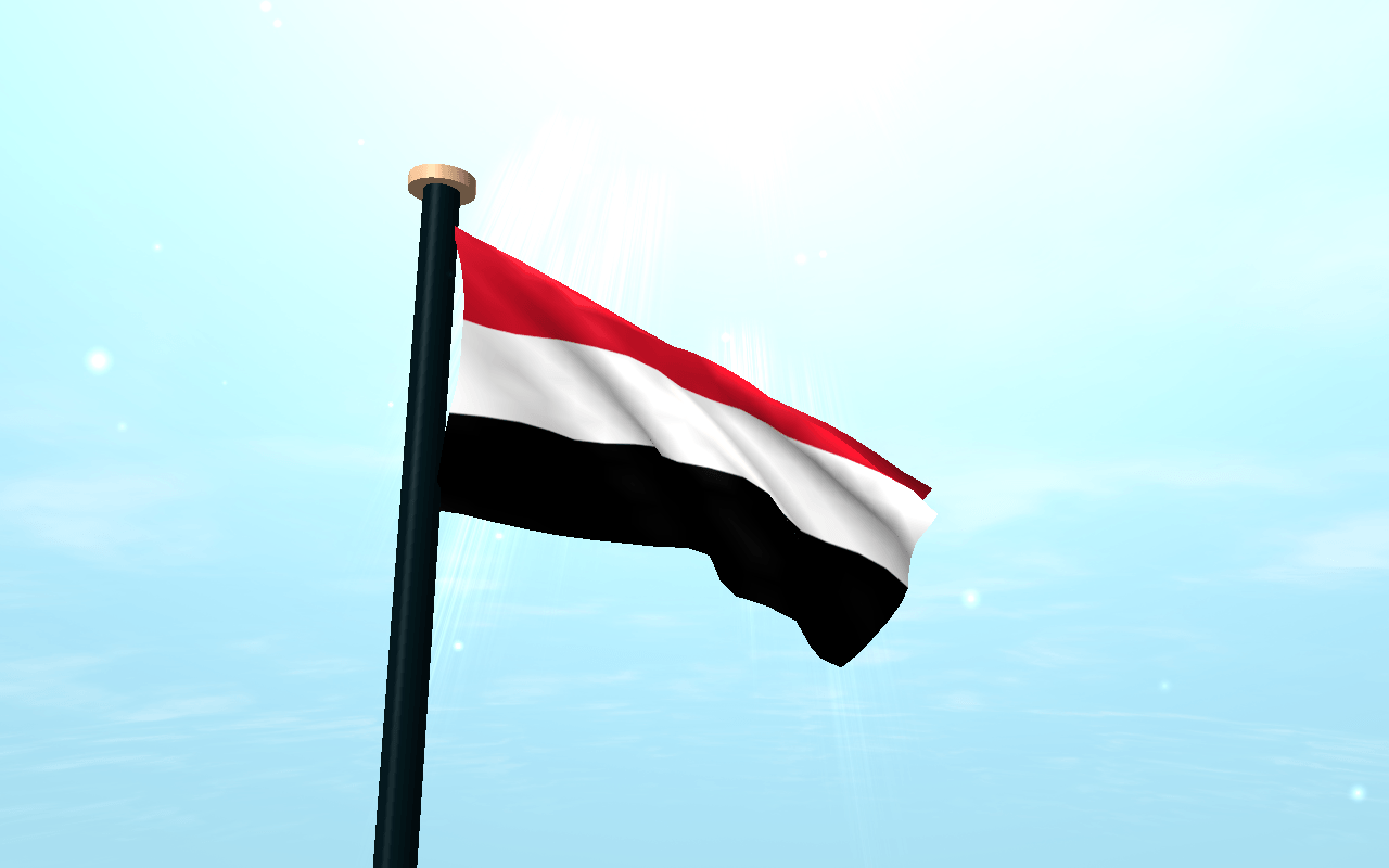 Yemen Flag 3D Free Wallpapers