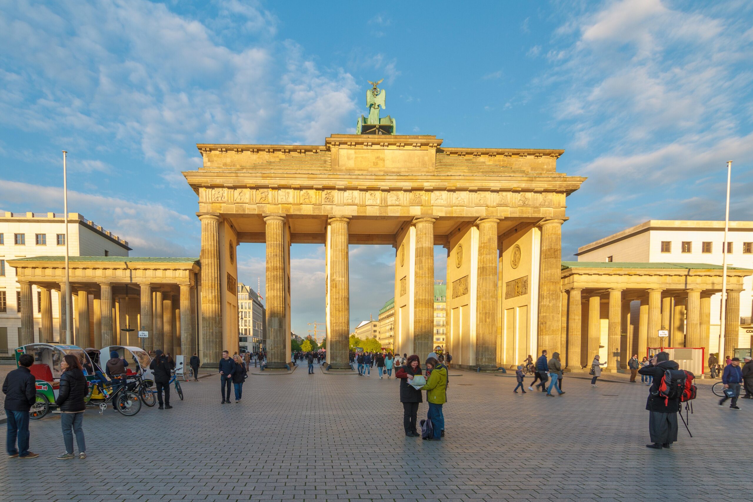 Free stock photo of behind, berlin, brandenburg gate