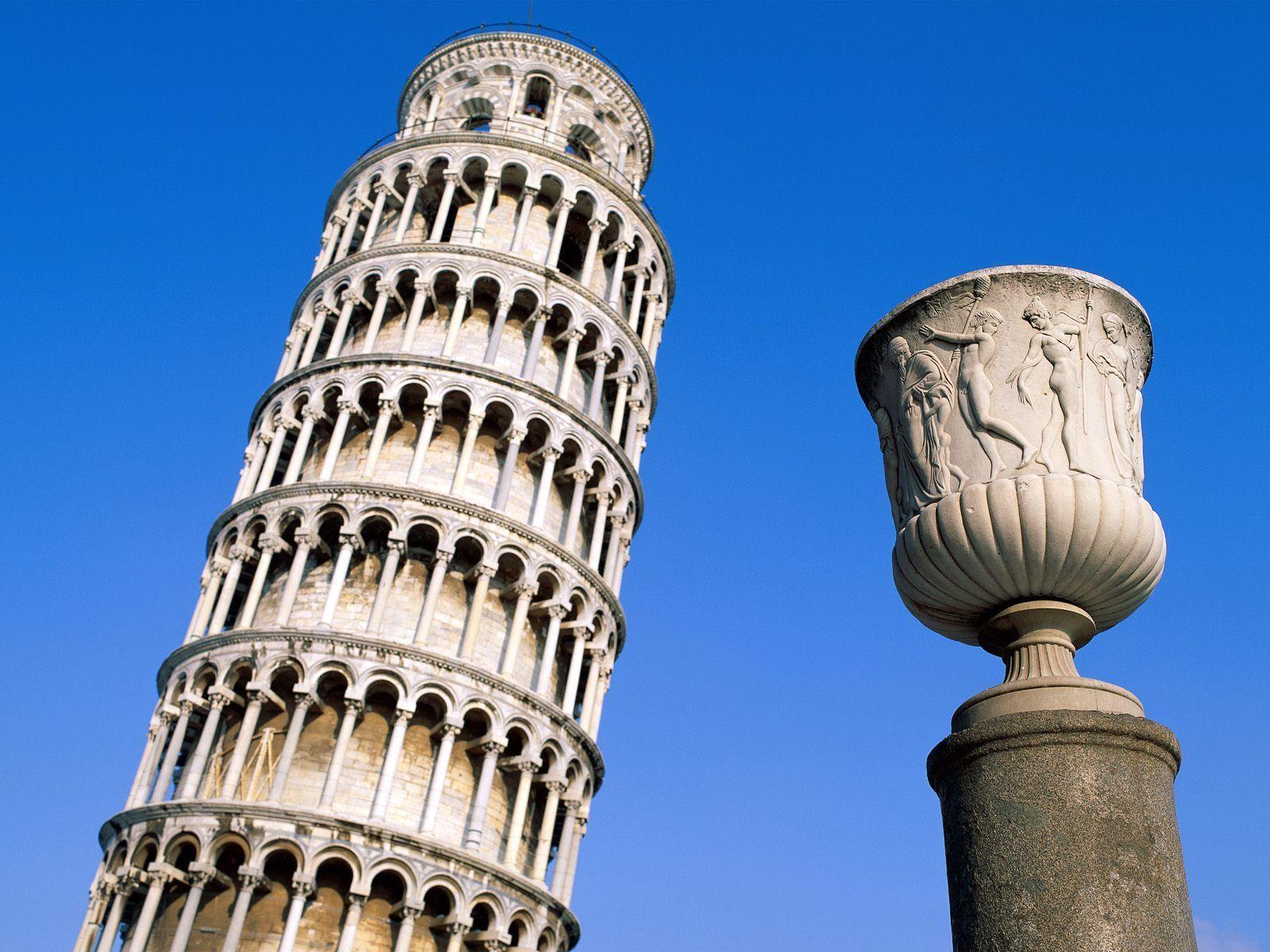 Leaning Tower Pisa Italy Wallpapers