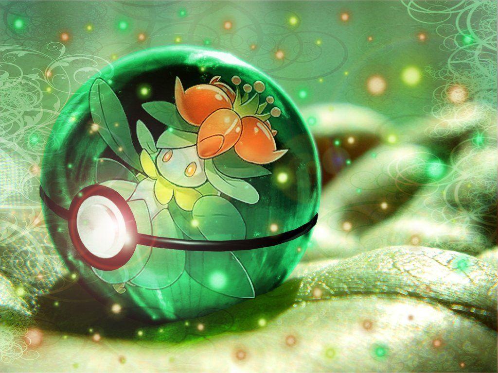 Lilligant pokeball by Blazestar39503