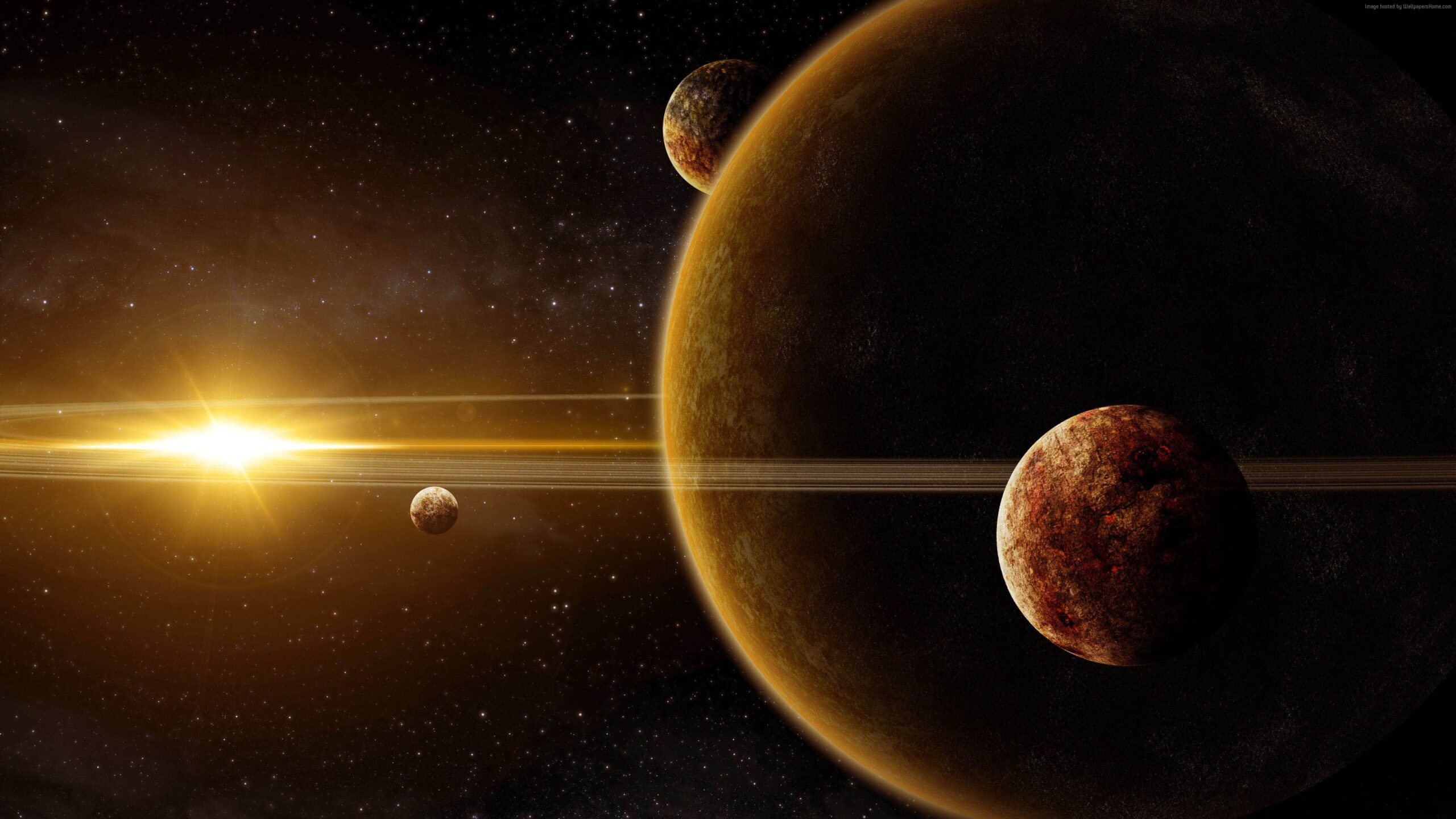 Wallpapers solar system, 4k, Space