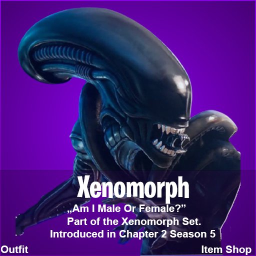 Xenomorph Fortnite wallpapers