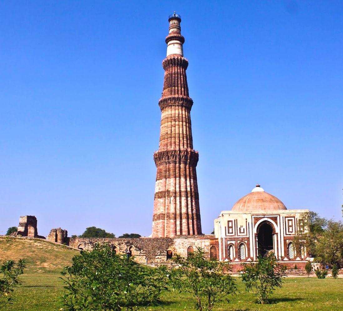 Qutub Minar New Delhi Full View Wallpapers 28424