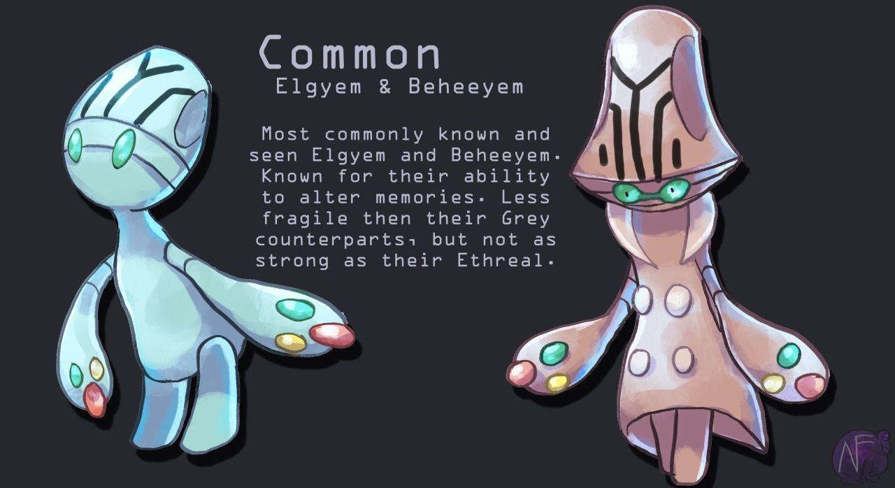 Image of Elgyem And Beheeyem