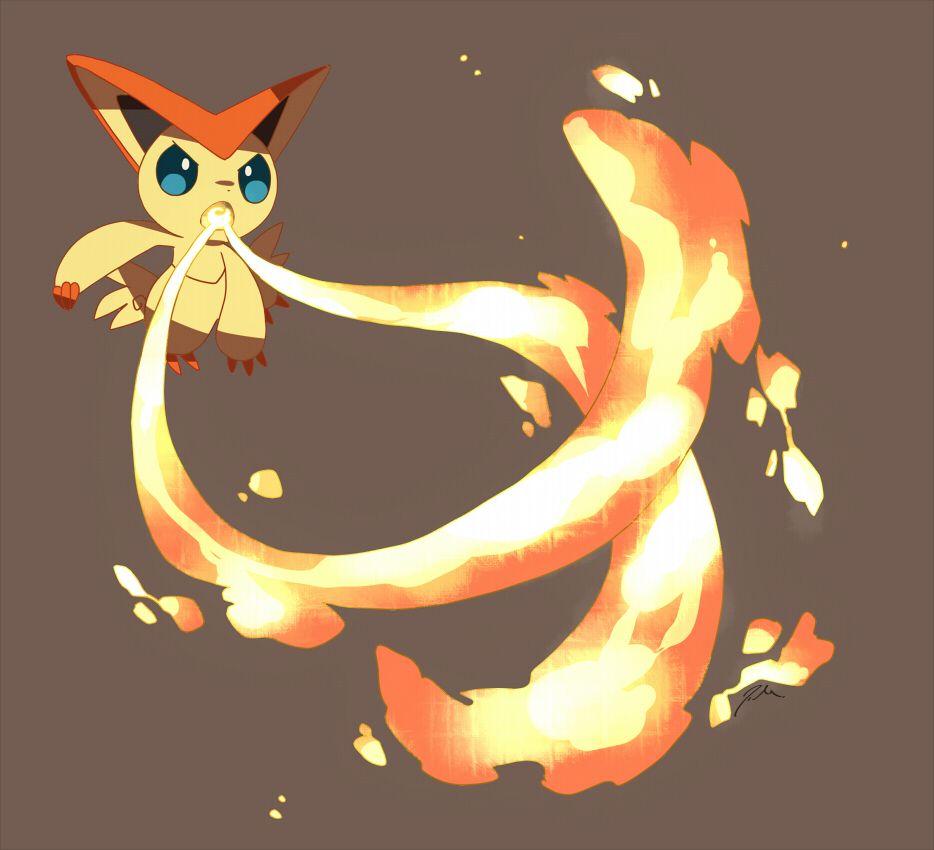 Victini by bluekomadori