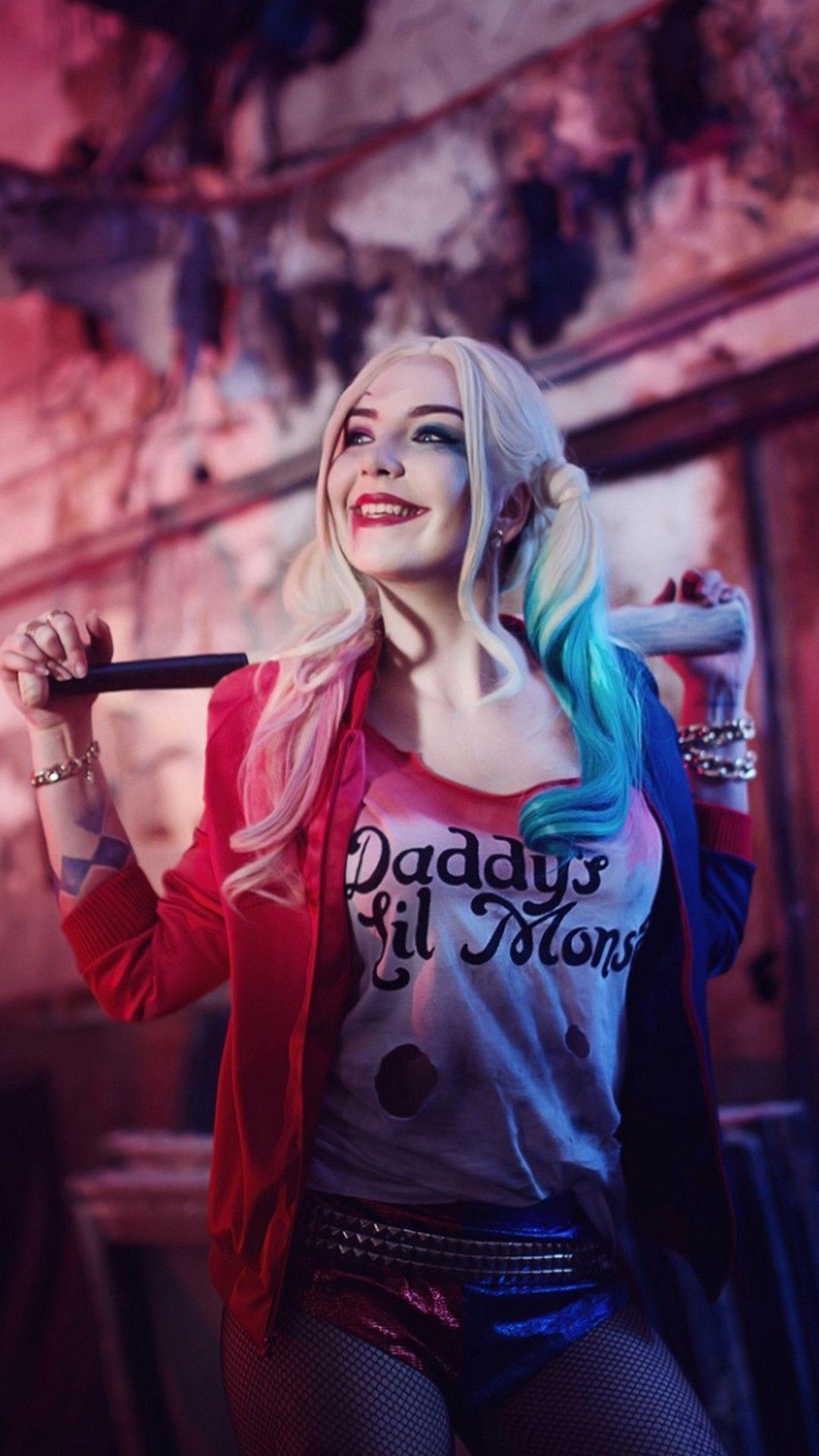 Harley Quinn Movie iPhone 8 Wallpapers