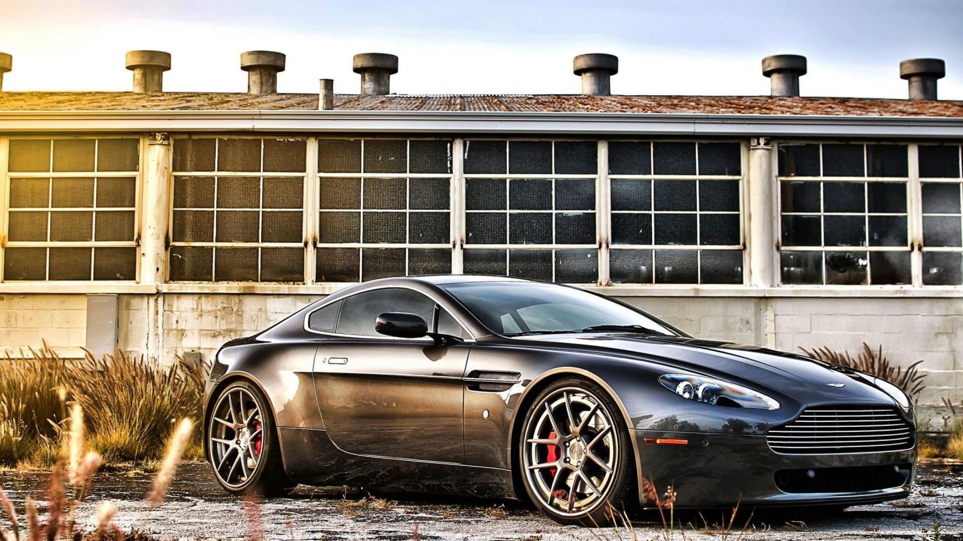 Hdr photography aston martin v8 vantage wallpapers