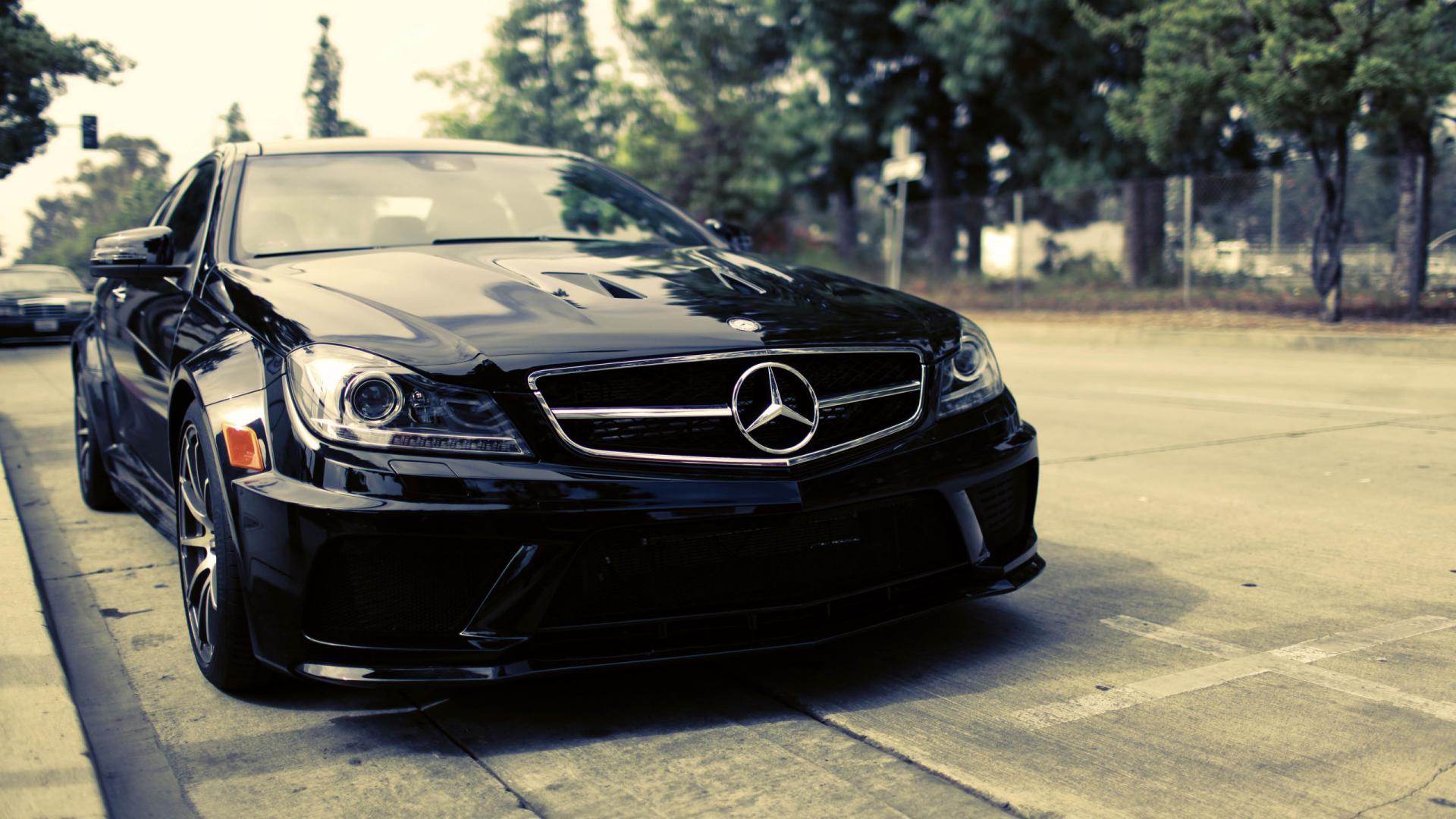 Black Mercedes Benz Hd Wallpapers