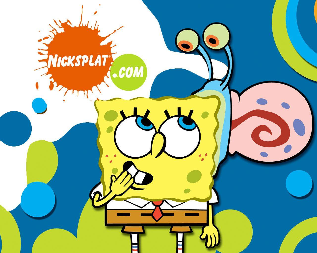 Gary and Spongebob Wallpapers