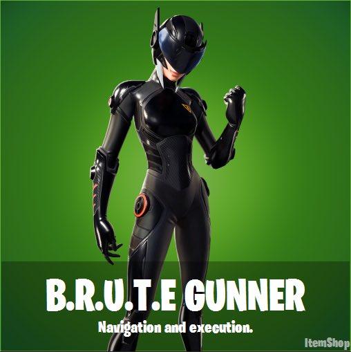 B.R.U.T.E Gunner Fortnite wallpapers