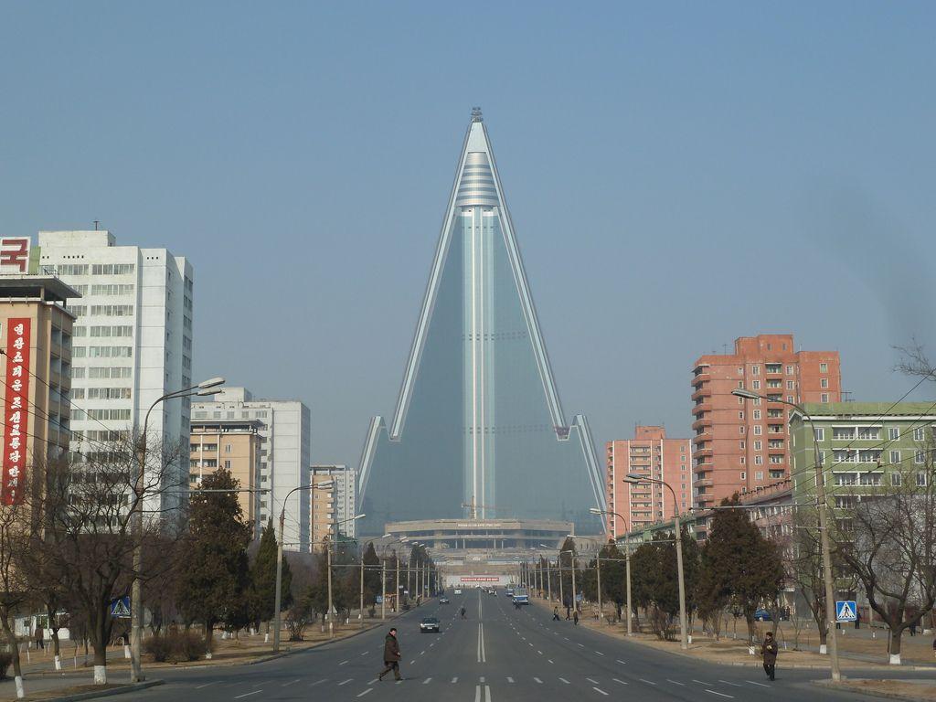 Ryugyong Hotel – Pyongyang, North Korea