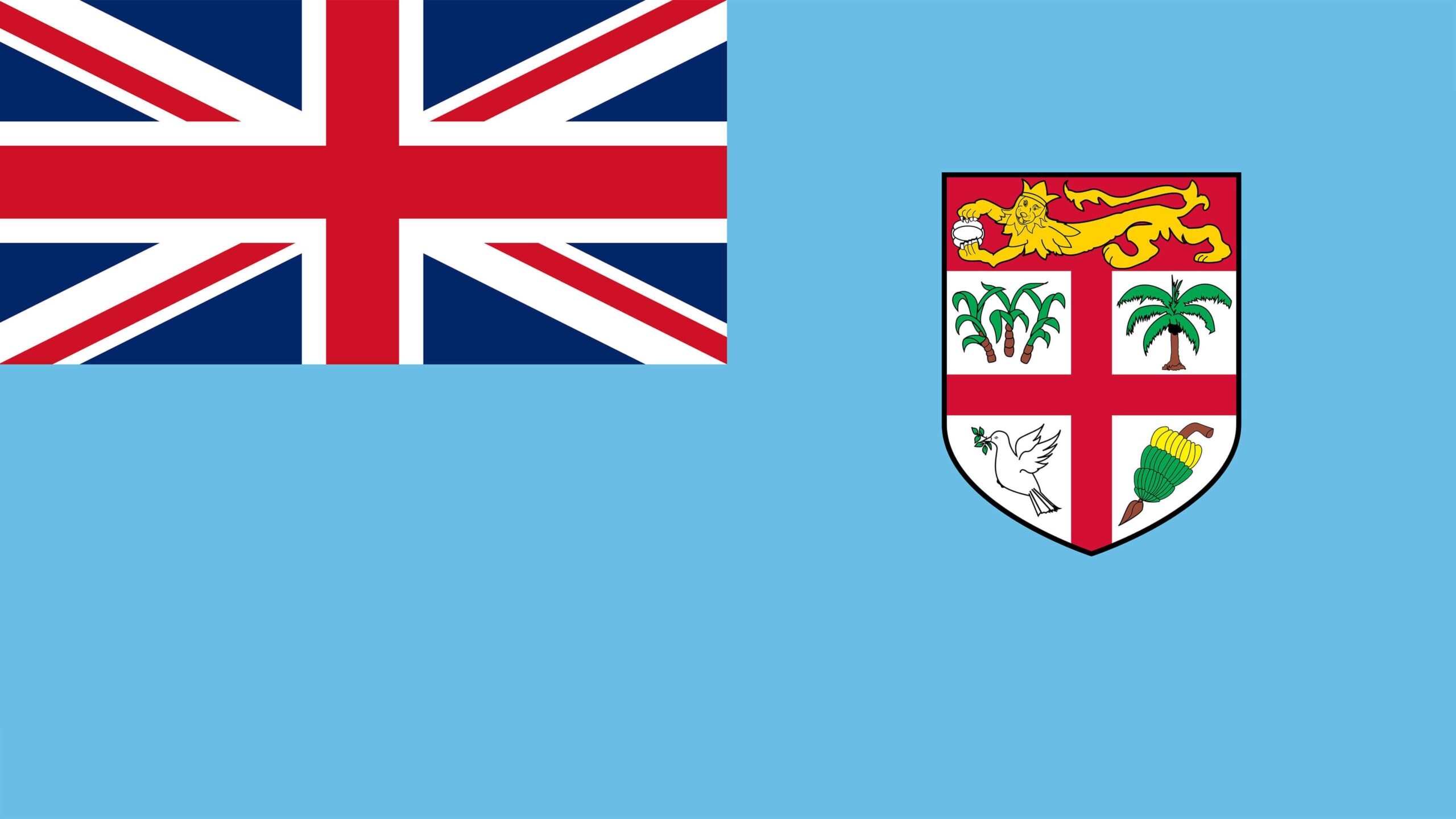 Fiji Flag UHD 4K Wallpapers