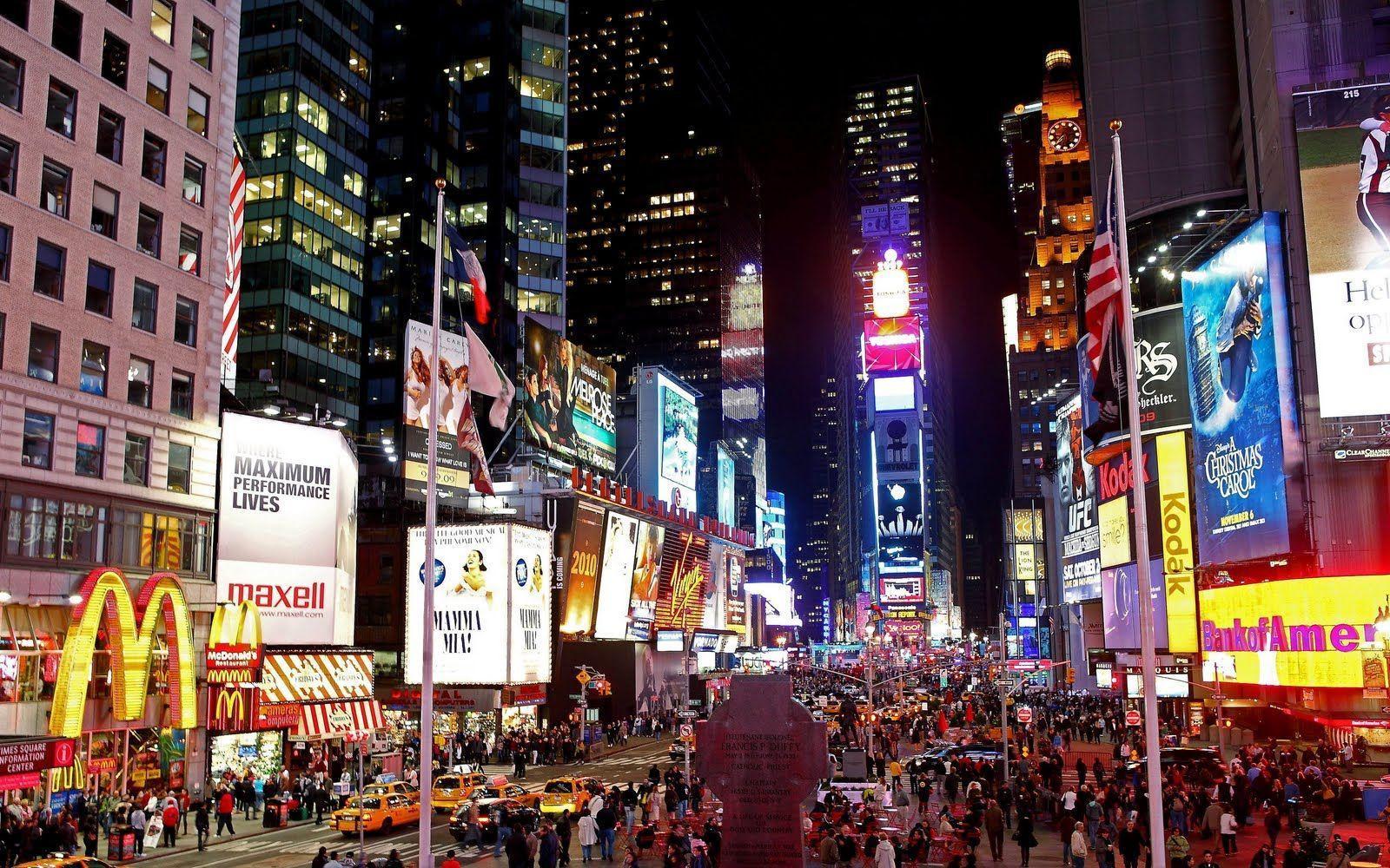 Times Square HD Wallpapers For PC Wallpapers