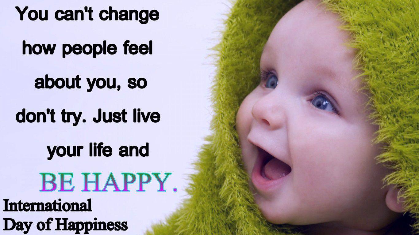 International Day Of Happiness March 20th Wishes Quotes Wallpapers