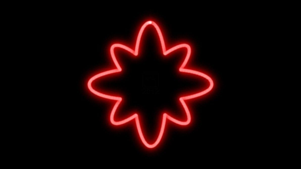 Captain Atom and Bombshell Neon Symbol WP by MorganRLewis