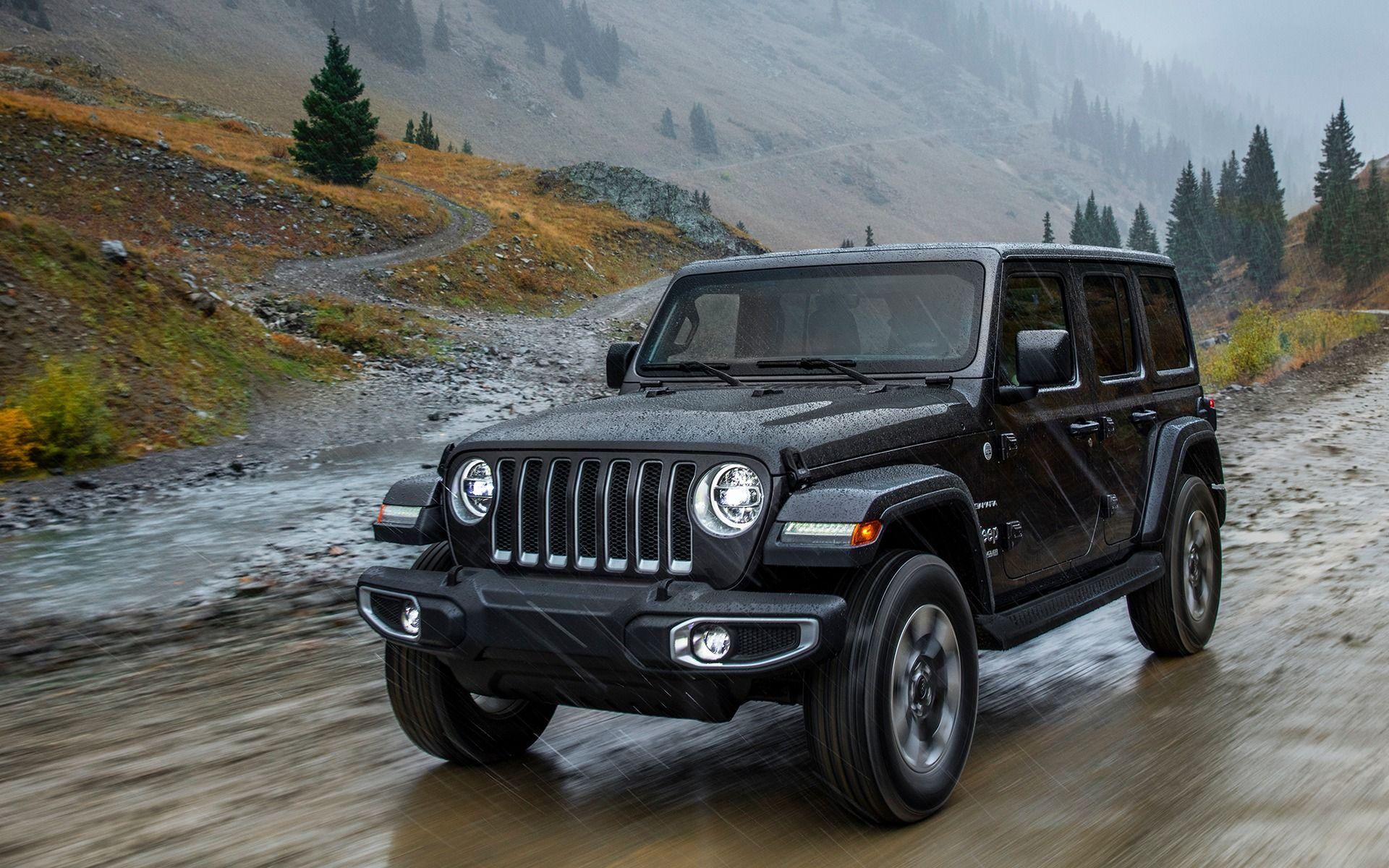 The 2018 Jeep Wrangler Sahara in Pictures