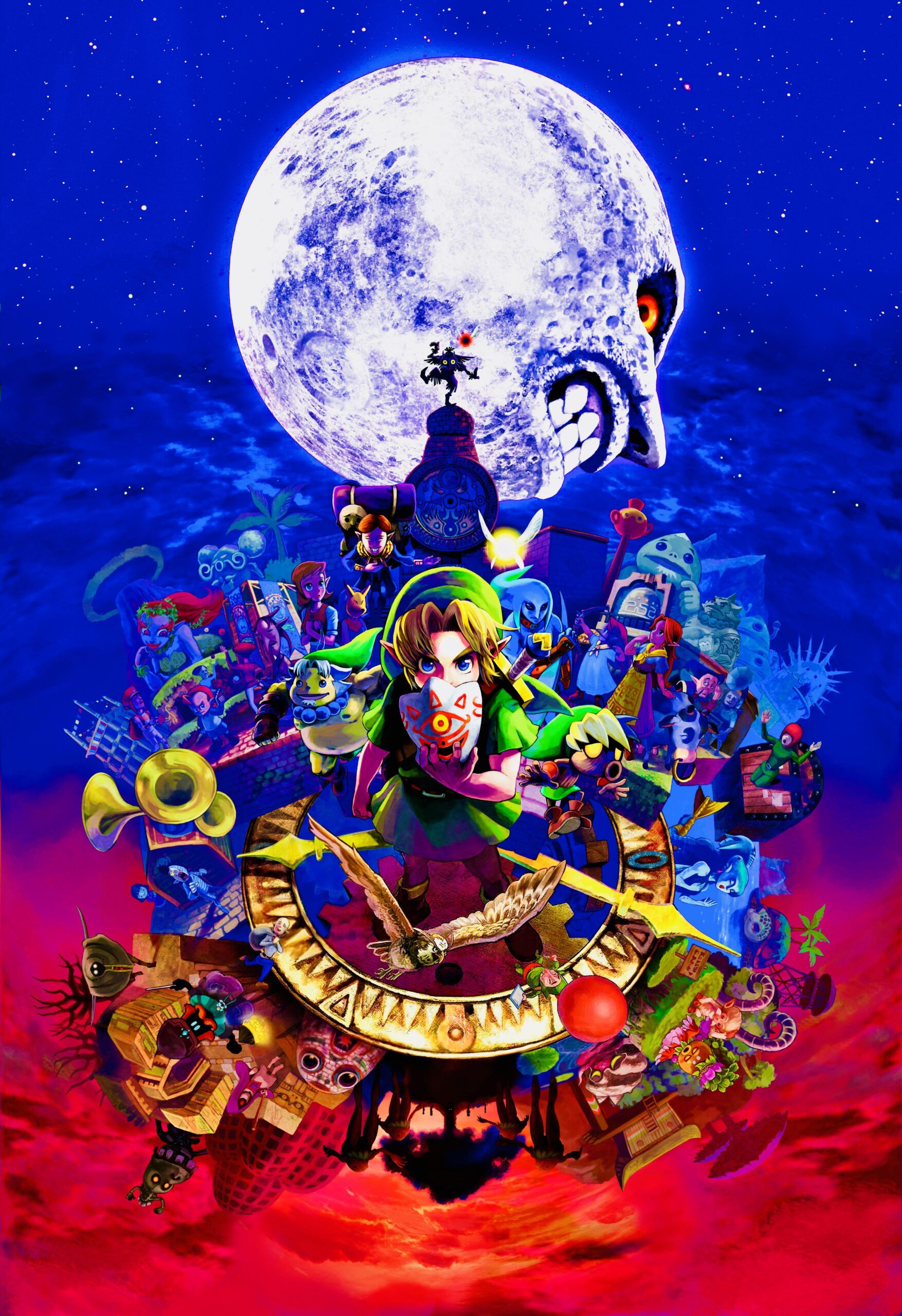 A cool Zelda Majora’s Mask Wallpapers I edited. I was wondering if it