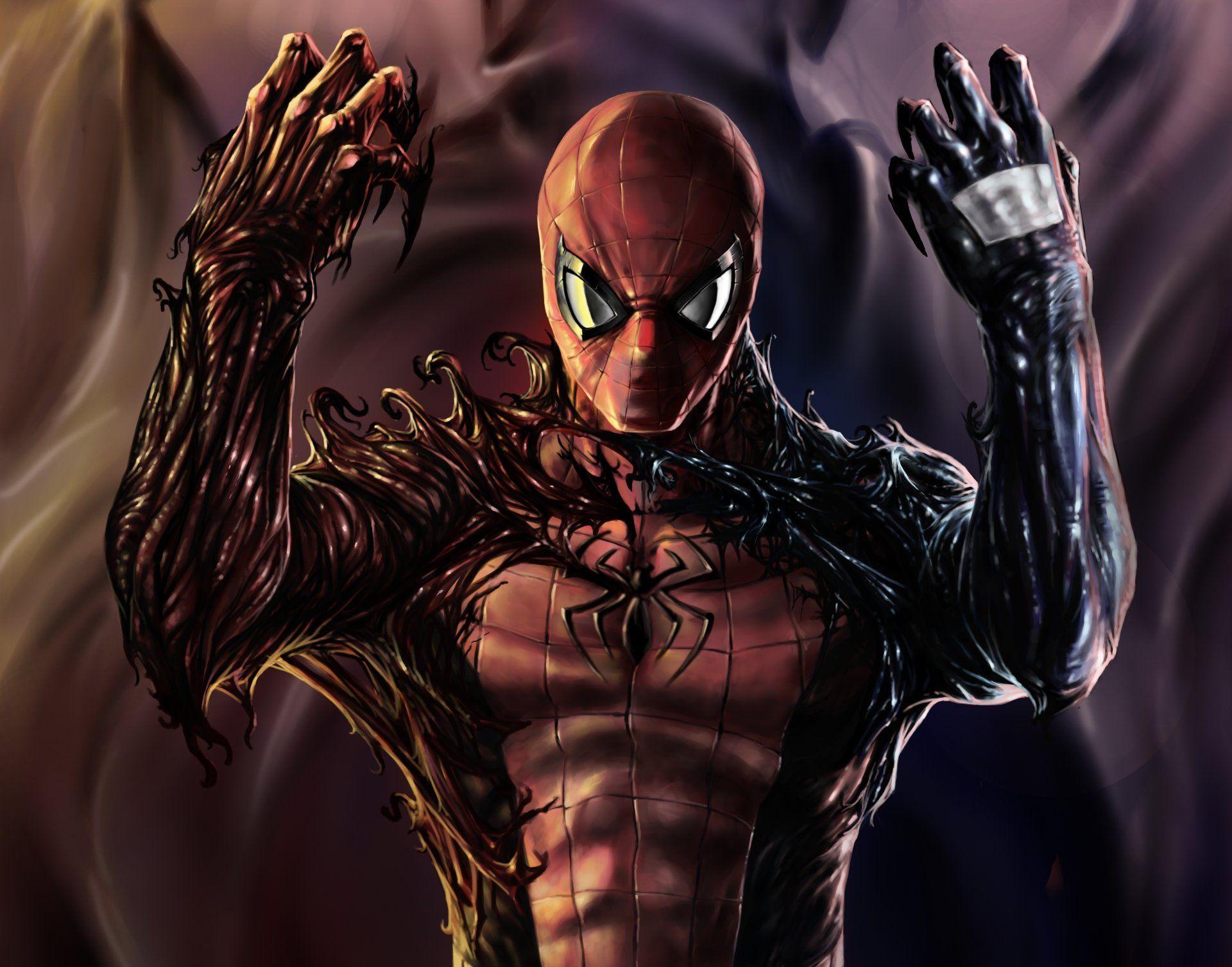 spiderman venom carnage symbiote HD wallpapers