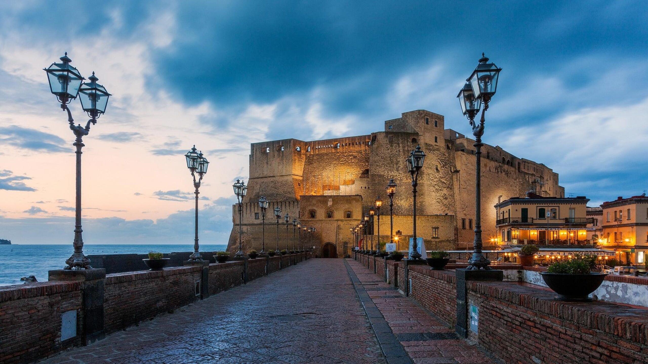 Bridge World Sky Dell039ovo Naples Castel dell039ovo Italy Castel