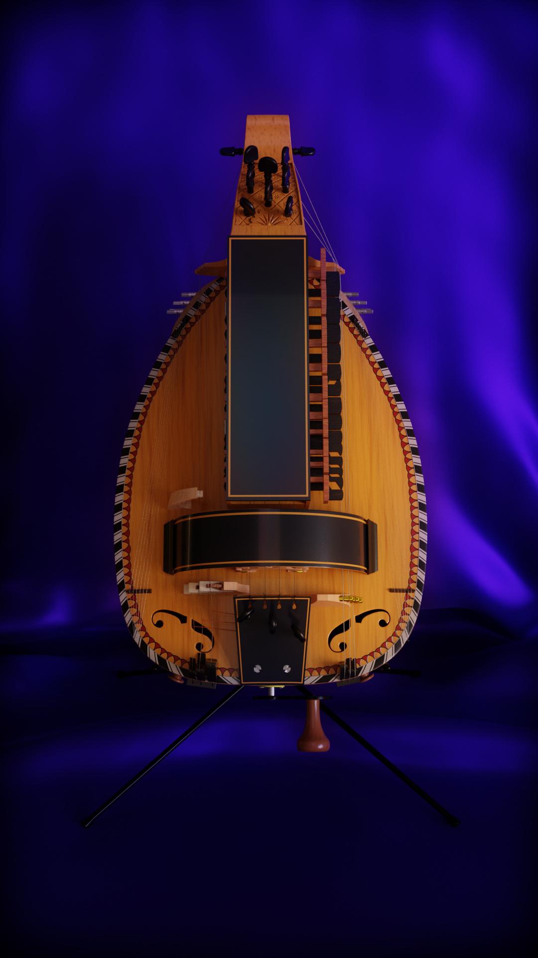 Hurdy Gurdy Instrument