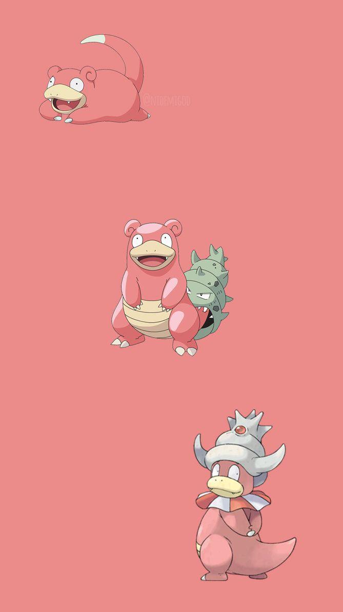 Wallpapers Slowpoke,Slowbro e Slowking by Nidemigod