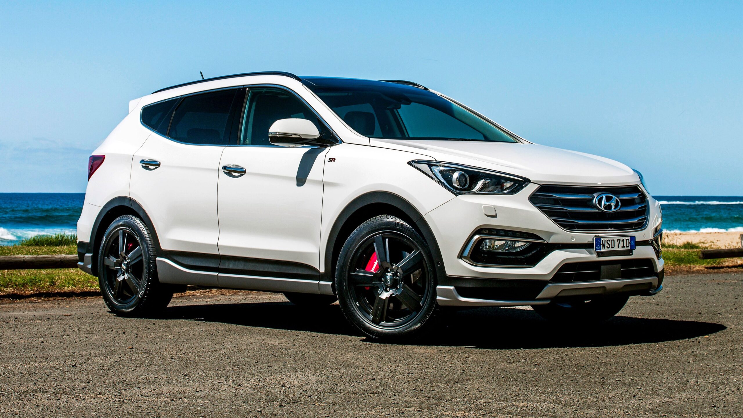 Download Wallpapers Hyundai, Santa fe, Crossover 4K Ultra