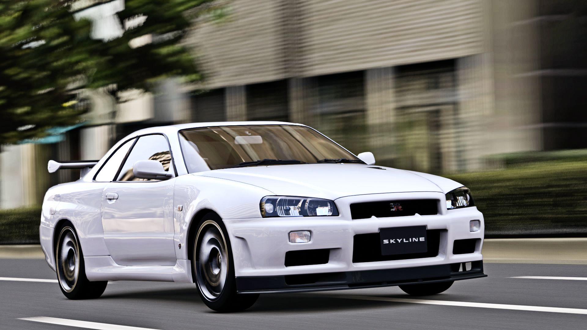 undefined Nissan Skyline GTR R34 Wallpapers