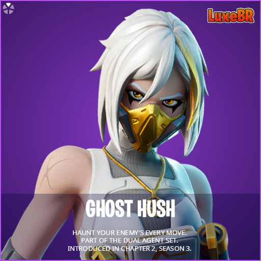 Ghost Hush Fortnite wallpapers