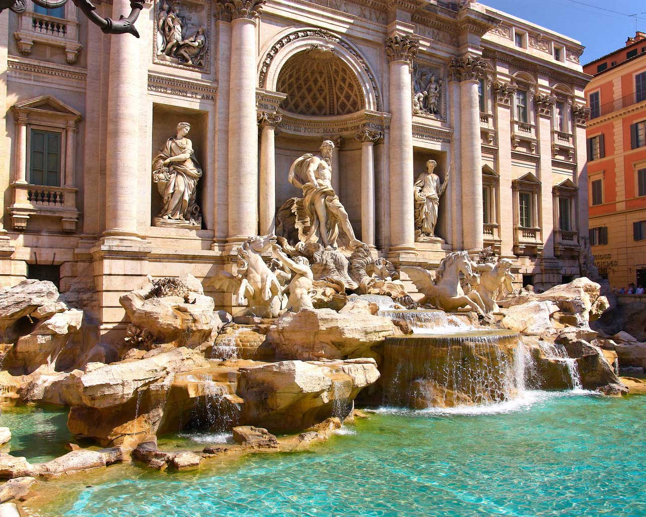 Trevi fountain wallpapers