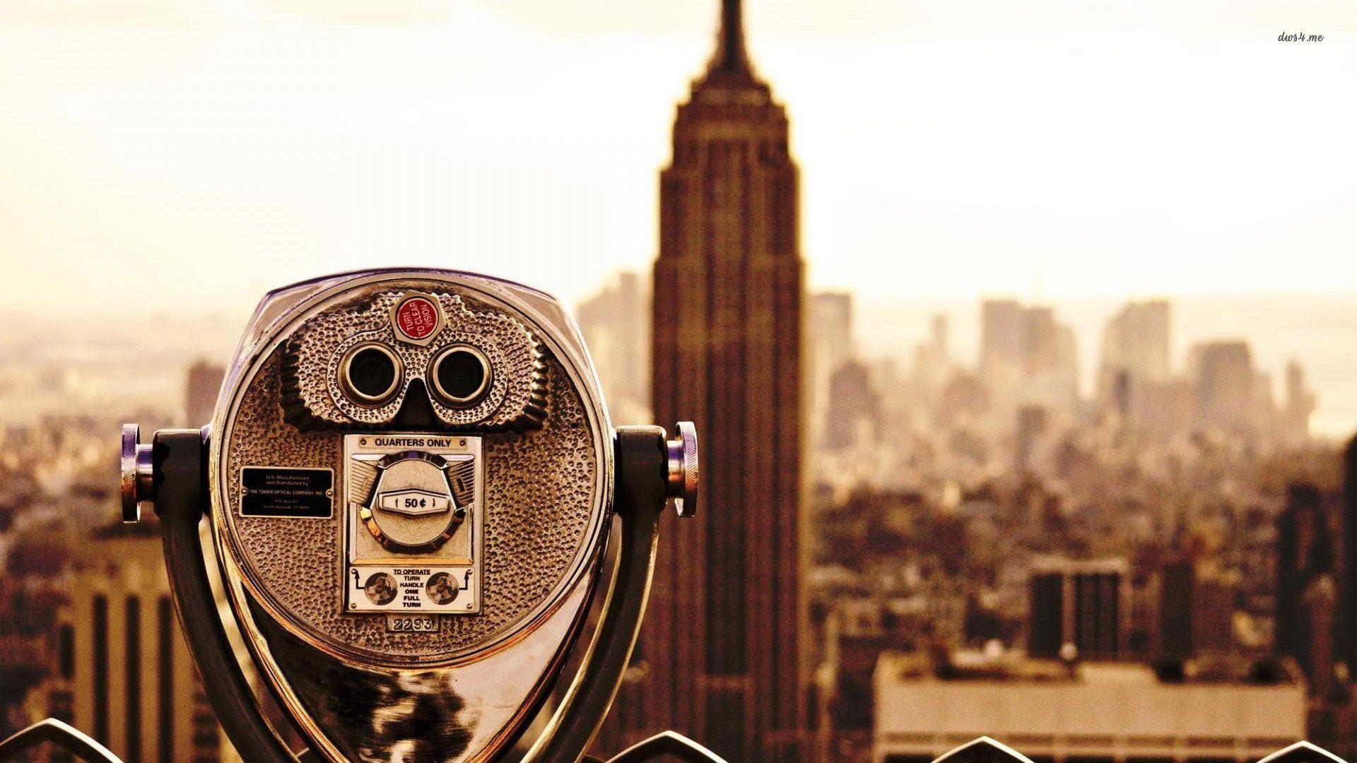 Fog Surrounding Empire State Building Wallpapers